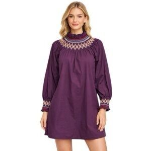Pomander Place Embroidered Wrenley Dress